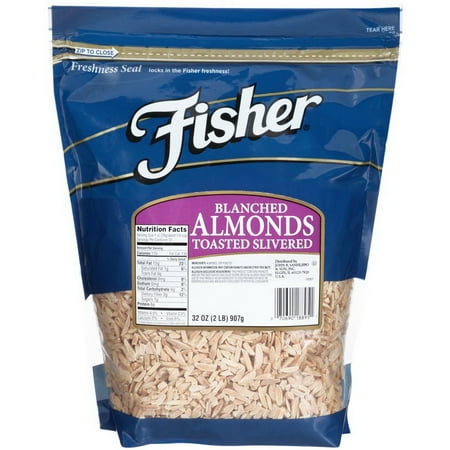 blanched toasted almonds