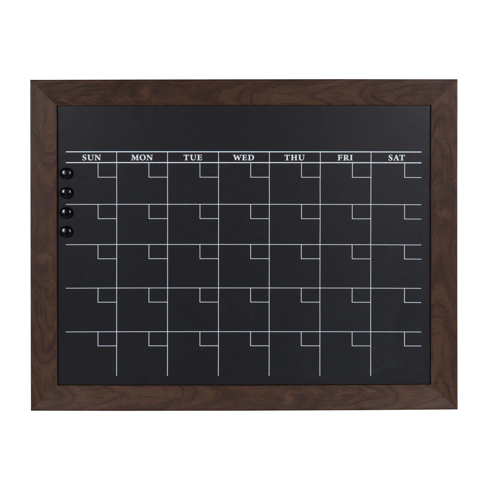 DesignOvation Beatrice Framed Chalkboard Monthly Calendar