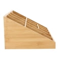thumbnail image 4 of Mind Reader COMORGBM-BRN 11 Compartment Coffee Condiment Organizer, Brown Bamboo, 4 of 6