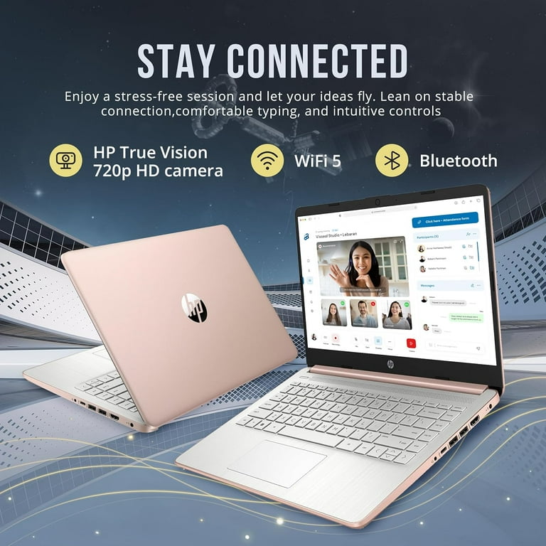 Rose Gold Hp Stream 14 Upgrade Intel Celeron Amazon Hp Rose Gold Laptop Hp Stream Laptop, 14 HD