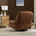 thumbnail image 4 of Smart Power Recliner Sofa with USB,270 Degree Swivel Leisure Single Sofa with Voice Control &Wireless Speaker,Sofa Chair with Hidden Arm Storage,Phone Holder for Living Room,Brown, 4 of 8