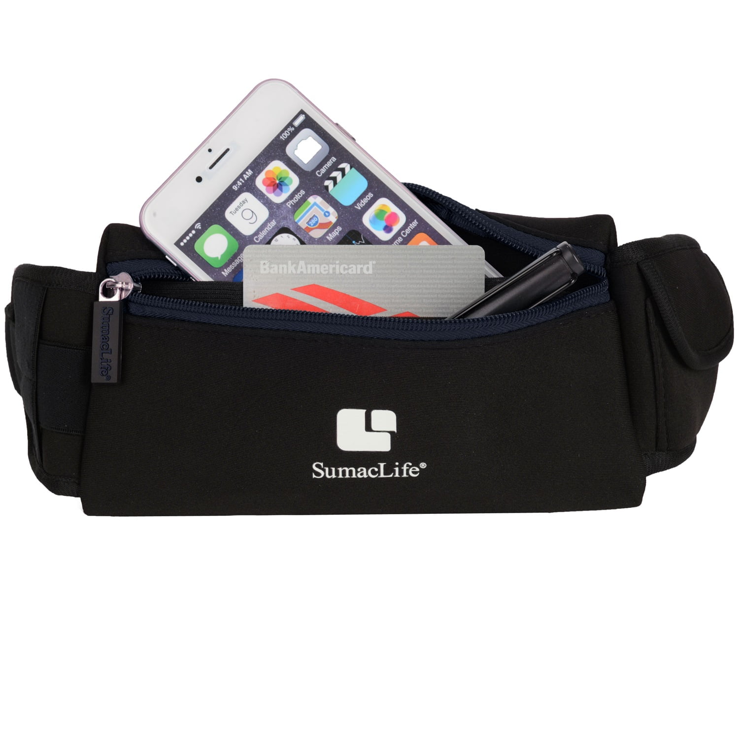 GYM TRAVEL SPORTS ACTIVE WAIST BELT FANNY PACK POUCH For Apple iPhone 11 Pro Max 