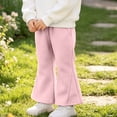 thumbnail image 5 of JOANKDMI Tween Girls Flared Sweatpants Size 10-11 High Waisted Yoga Pants with Pockets Elastic Waist Wide Leg Casual Athletic Trousers for Dance Everyday Activewear, 5 of 8