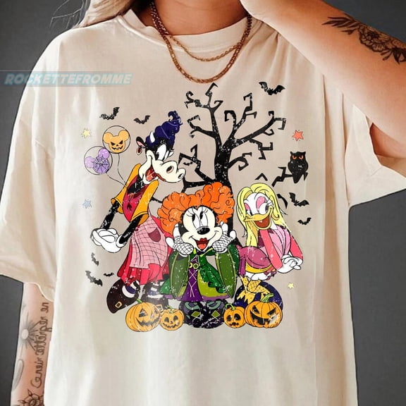 Halloween Minnie Mouse Hocus Pocus T-Shirt, Sanderson Sisters Tee