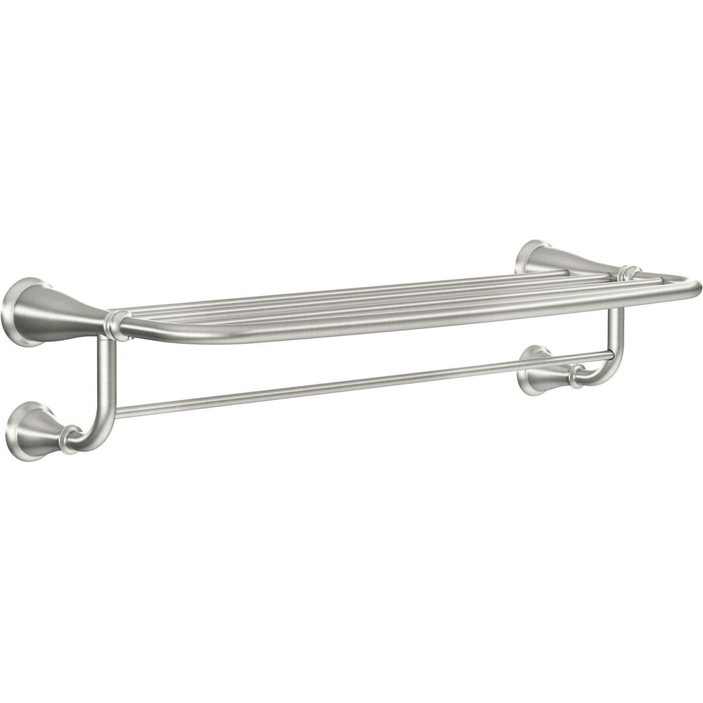 Moen Y2694 Banbury 24" Zinc Towel Rack Nickel