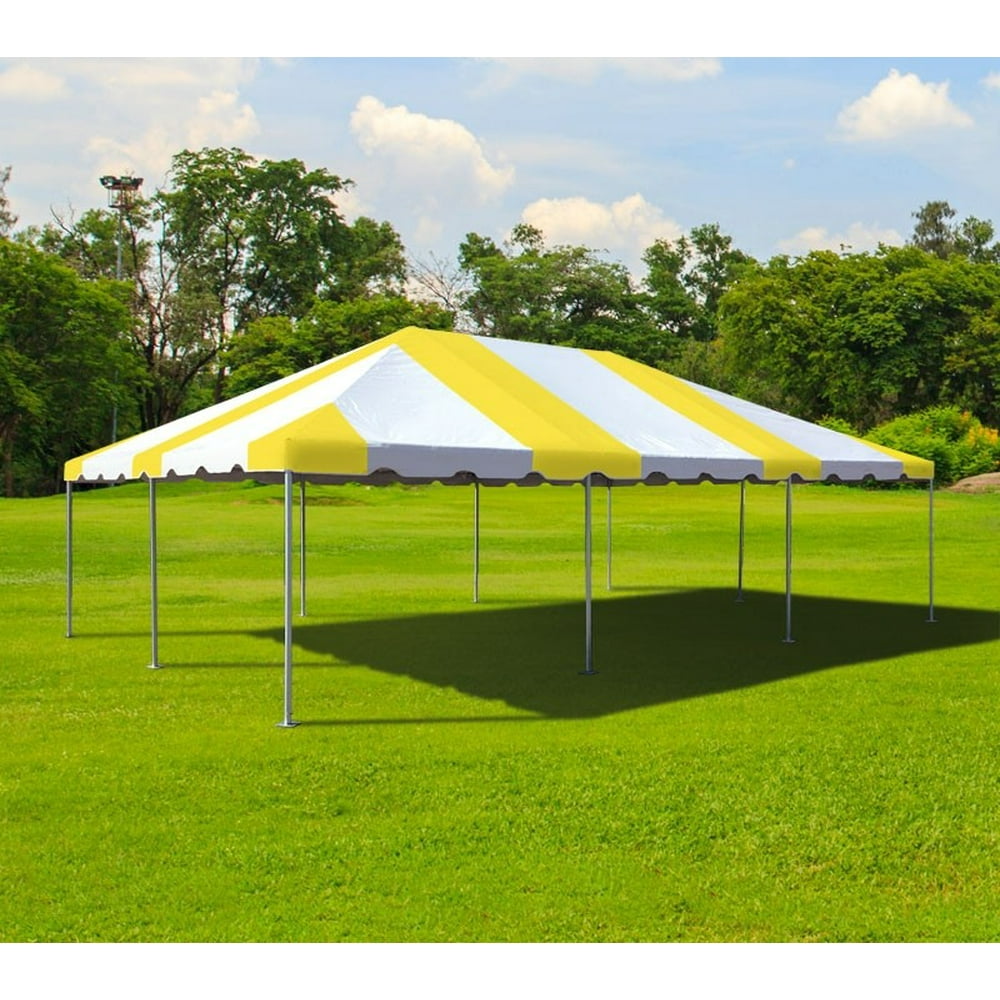 20x30 Outdoor Wedding Event Party Canopy Frame Tent, Yellow Party