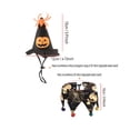 thumbnail image 2 of Halloween Pet Halloween Costume, Adjustable Pumpkin Spider Print 2 Piece Set, 1 Witch Hat 1 Bandana, for Small Dogs Cats Halloween Trick or Treat Party Holiday Decoration, 2 of 7