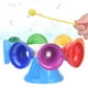thumbnail image 4 of Campanas de mano de 8 tonos de colores del arco iris, pandereta musical para niños, juguetes, accesorios de instrumentos, 4 of 12