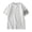 A-White1031, variant on Bibifish Mens T-Shirts Four Stripes On Single Sleeve Tee Tops Crew Neck Loose Short Sleeve Tshirts