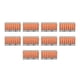 thumbnail image 5 of Terminal de abrazadera de bloque de cables, 10 piezas Abrazadera de bloque de cables Conector rápido Conector industrial Características de vanguardia, 5 of 9