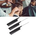 thumbnail image 4 of Hair Parting Combs, Prevent Damage  Tail Combs Sturdy 10pcs  For Home Use, 4 of 8