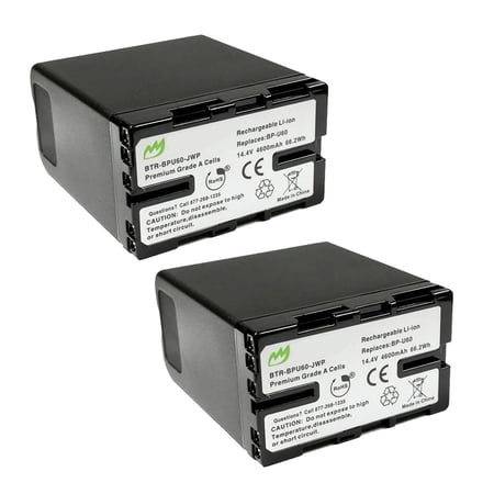 Replacement for Sony PXW-FS7 Battery (2-Pack 4600mAh)