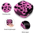 thumbnail image 3 of Valentine's Day Sanitary Napkin Bags Storage Bag Hiking Pouch Small Canvas Zipper Pouch, 4.7x6.6x6.6 in, Period Purse for Feminine Hygiene Products, 3 of 6
