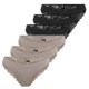 thumbnail image 1 of ONLY Braguitas brasileñas para mujer, paquete de 6 - ONLCHLOE LACE BRAZIL, encaje Negro/marrón S (Small), 1 of 7