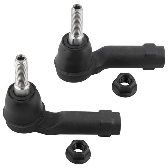 BOXI 2pcs Front Outer Tie Rod Ends Fit for Chrysler 200 2015 2016 2017 / for Dodge Dart 2013 2014 2015 2016 - Sedan 4-Door | ES801129 ES801128