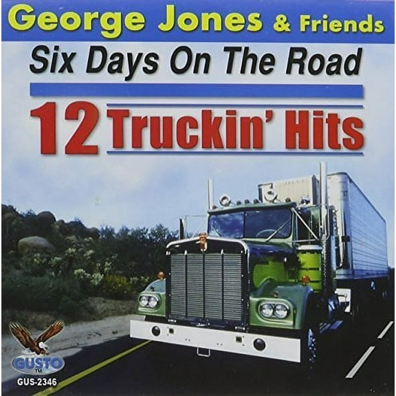 George Jones - Six Days on the Road: 12 Truckin Hits - Music & Performance - CD
