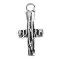 thumbnail image 1 of Cruz cineraria cineraria cineraria Cenizas Colgante Cremación Memorial Plata Antigua, 1 of 5