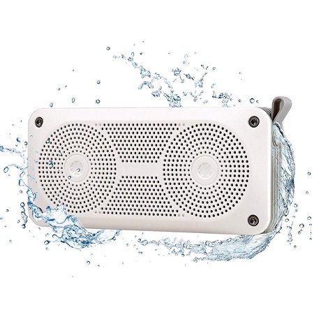 IPOW X6 Waterproof Bluetooth Speaker, Portable Wireless Bluetooth Speaker, 10-Watts Deliver, Crystal Clear Stereo Sound, Rich Bass, Compatible for iPhone,Android Phones,Tablets and More