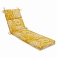 thumbnail image 4 of Pillow Perfect  Outdoor/ Indoor Addie Egg Yolk Chaise Lounge Cushion Rectangle, 4 of 5