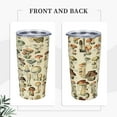 thumbnail image 5 of Mushrooms Tumbler with Lid - Christmas Gift for Family/Bestie/Friends - Birthday Gifts for Men Women - Stainless Steel Vacuum Insulated Travel Mug Water Bottle Iced Coffee Cup 20oz, 5 of 6