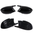 thumbnail image 6 of Black-2pcs-M Carbon fiber Rearview Mirror Caps Wing Side Mirror Cover For BMW E89 Z4 Convertible 2009-2016 Car Accessories Gloss Black, 6 of 7