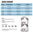 thumbnail image 6 of Bixox Men's Funny Christmas Moose Kissing Under Mistletoe Printed Shirt Sleeveless Fitness Tank Top-3X-Large, 6 of 7