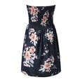 thumbnail image 6 of Spring Dresses Women Summer Fashion Off Shoulder Strapless Sleeveless Top Dress Solid Color Summer Beach Cover Up Flowy Midi Sundress High Waist Midi Beach Dresses, 6 of 7