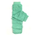 thumbnail image 2 of Wrapables Little Girls 3 Pair Layered Ruffles Leg Warmers, Sea Green, Hot Pink, Purple, 2 of 5