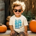 thumbnail image 3 of In My Big Bro Era Trendy T-shirt Retro Wavy Big Brother Tee Natural Shirt 3T, 3 of 5
