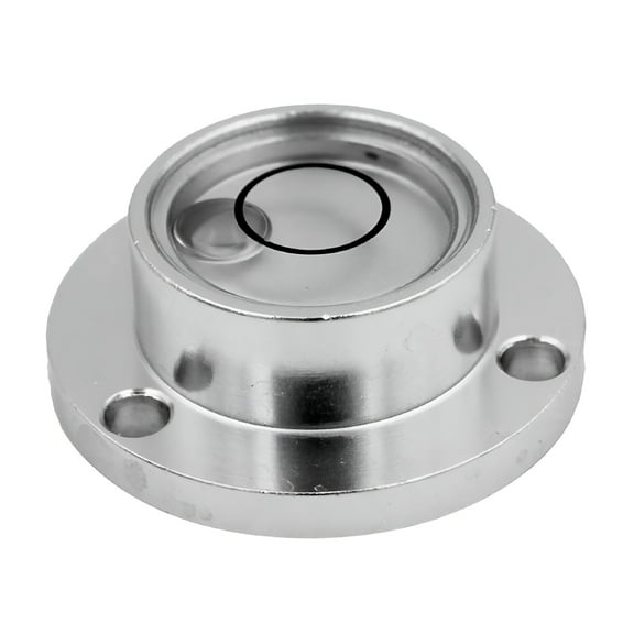 GJX Bubble Level Round Bubble Level High Precision Stainless Steel Small Camper Level