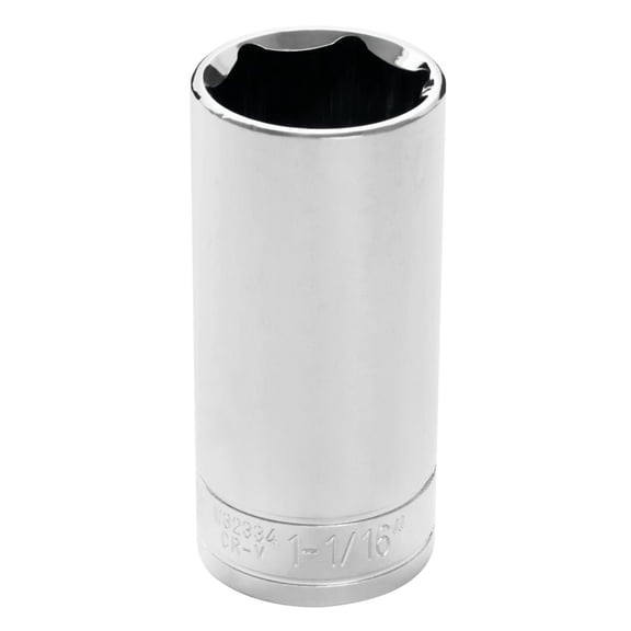 Performance Tool W32334 1/2 Inch Drive 1-1/16 Inch 6pt DW Socket