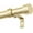 Gold, variant on Silver Curtain Rods 32 to 58 Inch (2.6-4.8 Feet), 1 Inch Heavy Duty Window Curtain Rod, Modern Adjustable Drapery Rods with End Cap (32"-58")