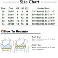 GUZOM Womens Push Up Bras Clearance Wirefree Bras Full Figure Bras Plus how-big-is-a-32c-bra-cup-size-thebetterfit