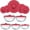 Red, variant on Hovilon Silicone Lids for Bowl Silicone Microwave Cover with 5 Sizes Reusable Heat Resistant Lids Fits Cups,Bowls,Plates,Pots,Pans,Skillets,Stove Top,Oven,Fridge Dishwasher Safe