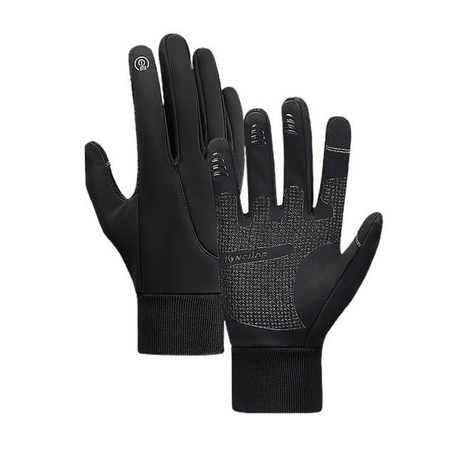 Guantes de ciclismo ligeros ajustables: guantes táctiles para bicicleta, guantes deportivos antideslizantes, transpirables para dedos de montaña Inevent OD010784-02