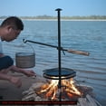 thumbnail image 3 of Mistaha Portable Cast Iron Barbecue Grill for Outdoor Cooking and Bonfires, 3 of 6