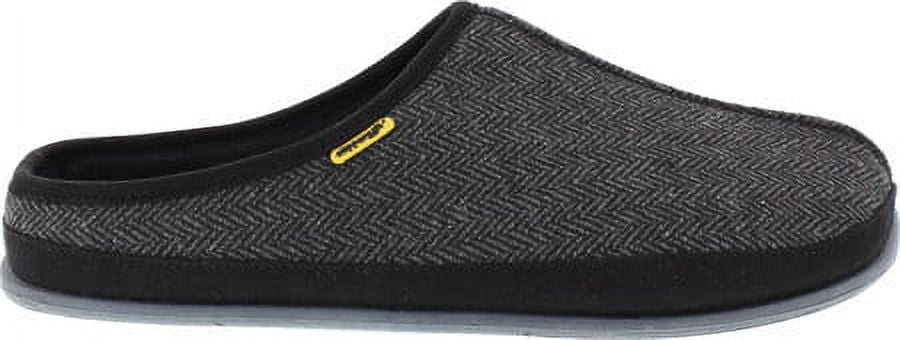 Deer Stags Unisex Wherever Tweed Slipper - Black - 13 Wide  display picture 1