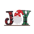 thumbnail image 1 of Xihbxyly Artículos para Menores de 10 Años Adornos de Madera Pintados para Navidad, Decoración de Escritorio, Papá Noel, 1 of 1