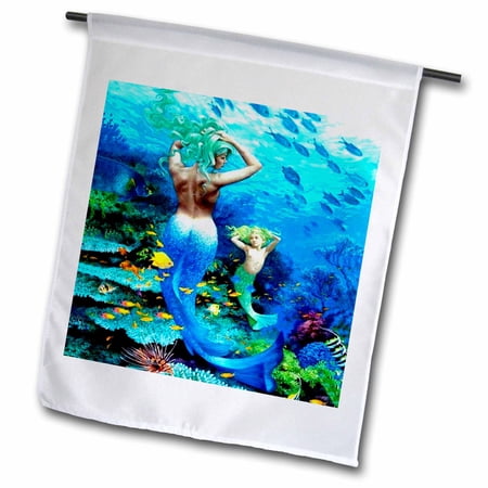 Mermaid 12 x 18 inch Garden Flag fl-839-1