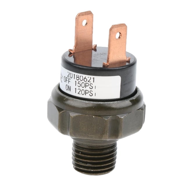 Cuerno Del Tren Del Interruptor de Control de La de Aire 90-200PSI para El de Aire Del Compresor de - Negro 120 psi 120-150PSI
