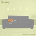 thumbnail image 3 of Majestic Home Goods Decorative Peach Trellis Small Pillow, 3 of 4