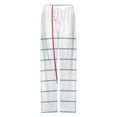 thumbnail image 4 of Printable Graph Paper Women's Pajamas Pajama Pants Women's Sleepwear Lounge Sleep Bottoms Stretch with Pockets, 4 of 7