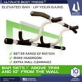 thumbnail image 3 of Ultimate Body Press XL Doorway Pull Up Bar with Elevated Bar & Adjustable Width, 3 of 7
