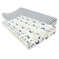 thumbnail image 2 of Touched by Nature High Quality Organic Cotton Changing Pad Cover, Moon, 2 Count, 2 of 2