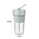 thumbnail image 3 of Electrodomésticos: Licuadoras portátiles, exprimidor de 6 cuchillas, licuadoras para batidos y jugos, licuadoras fáciles de limpiar con extractor de jugo de pajita., 3 of 9