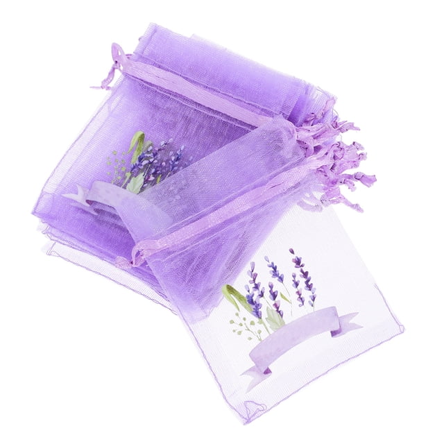 Bolsas de bolsas de lavanda de 20 piezas bolsas de bolsas de lavanda bolsas de bolsas de lavanda bolsas de lavanda vacías bolsas de bolsillo vacío