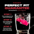 thumbnail image 4 of SAFEJAWZ Protector bucal Slim Fit para adultos y jóvenes con estuche para boxeo, baloncesto, lacrosse, fútbol, ​​MMA, artes marciales, hockey y todos los deportes de contacto (rosa), 4 of 6