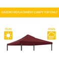 thumbnail image 4 of Autoez 10'x10' Gazebo Canopy Top Replacement 1 Tier Gazebo Cover Outdoor Canopy Cover, 4 of 6