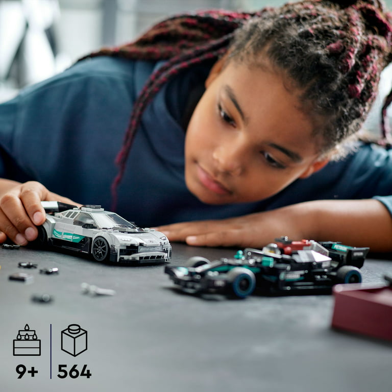 Broderskab råd Nat sted LEGO Speed Champions Mercedes-AMG F1 W12 E 76909 Performance & Project One  Model Race Car and Building Kit, Collectible Construction Toy for  Educational Play, Great First Day of School Gift - Walmart.com