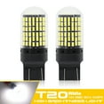 thumbnail image 2 of 4X 7440 Canbus Super Bright Error Free LED Bulb T20 W21W 144 SMD White for Reverse Tail Turn Signal Light, 2 of 10